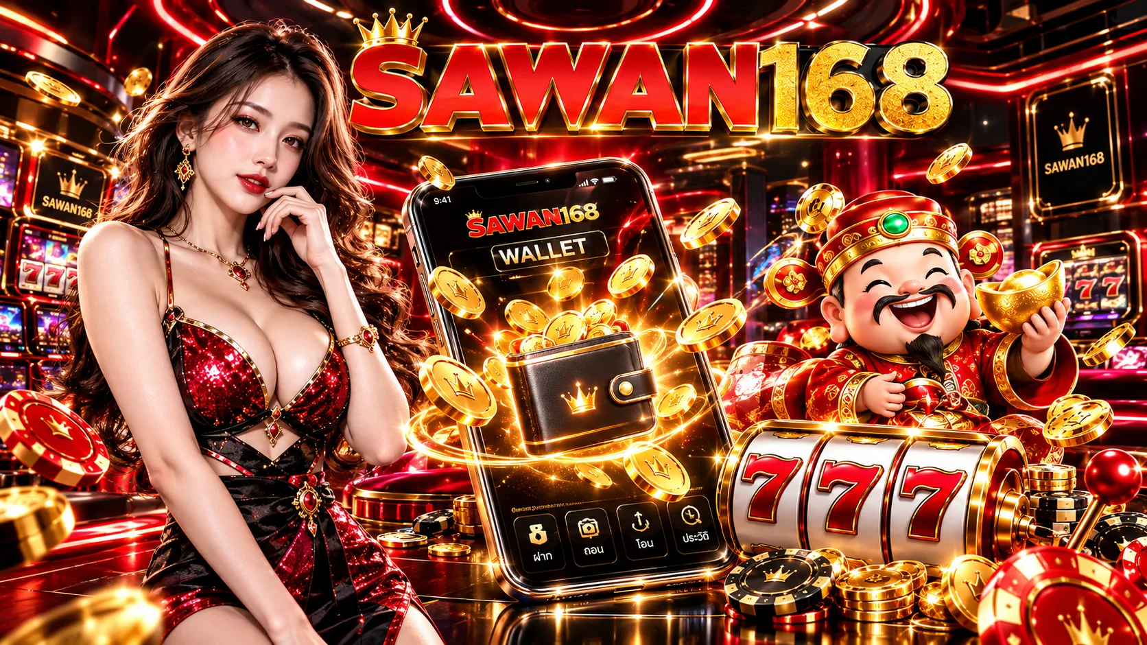สาวัน168 วอลเล็ท คืออะไร + วิธีสมัคร ฝาก-ถอน อัพเดท 2025