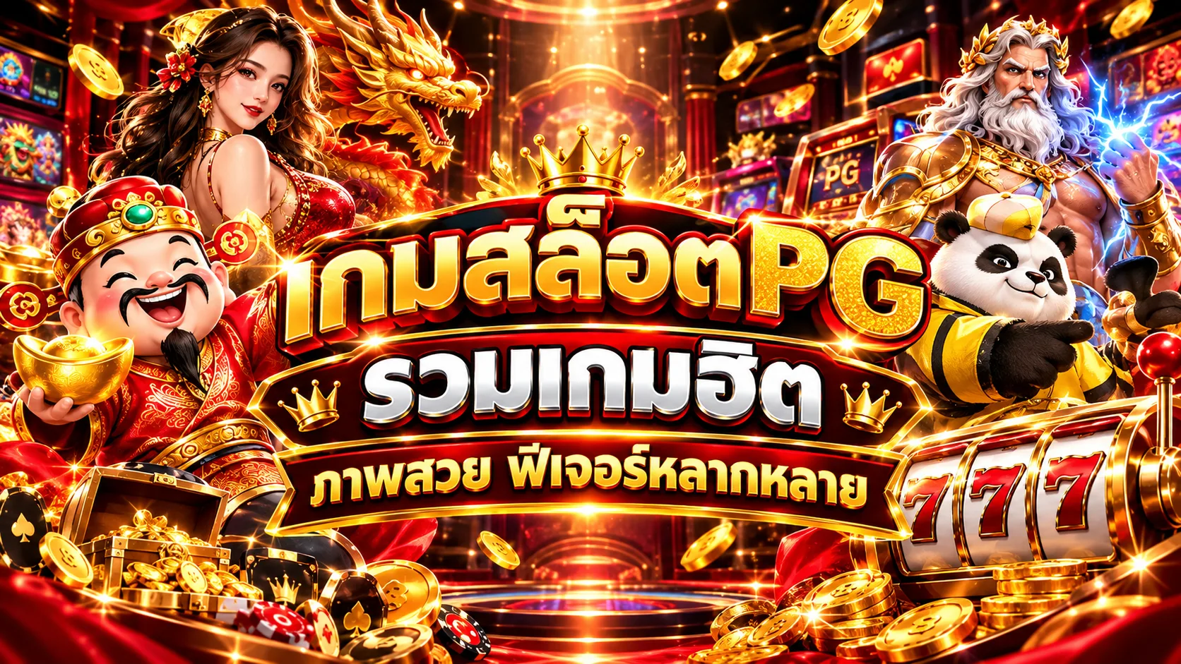 ทำความรู้จักและเลือกเกมให้เหมาะกับคุณด้วยเกมสล็อต pg